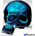 Decal Skin compatible with Sony PS3 Slim Blueskull