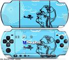 Sony PSP 3000 Skin - The Beautifully Paranoid