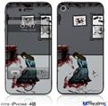 iPhone 4S Decal Style Vinyl Skin - With Excessive Devotion