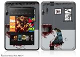 With Excessive Devotion Decal Style Skin fits 2012 Amazon Kindle Fire HD 7 inch